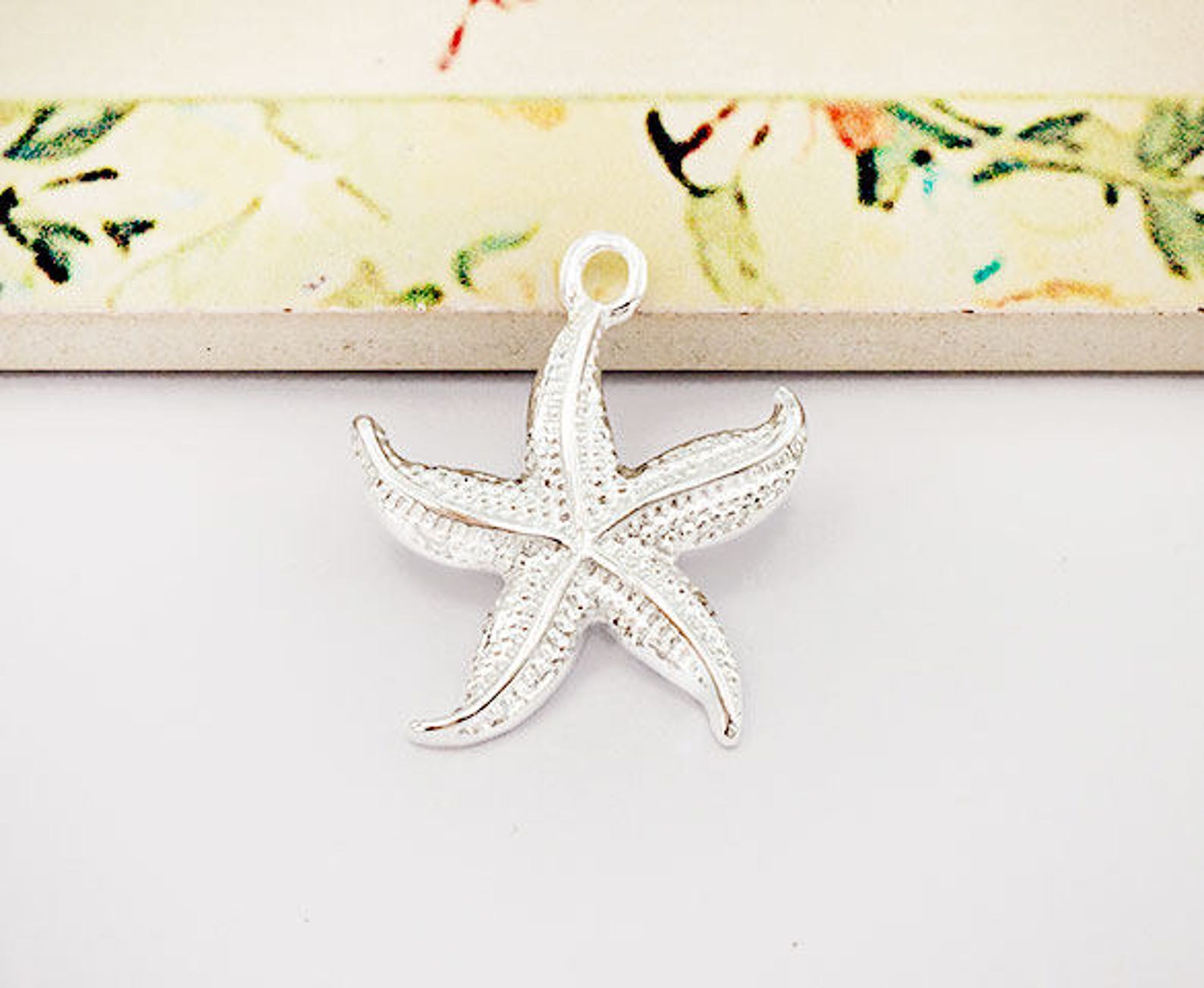 1 of 925 Sterling Silver Starfish Pendant 20mm. :th2607 - Etsy