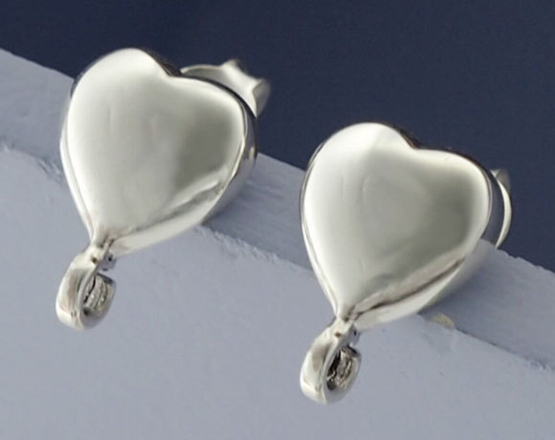 iplusmile 2paia Orecchini Forma di Cuore Pendenti Cuore di