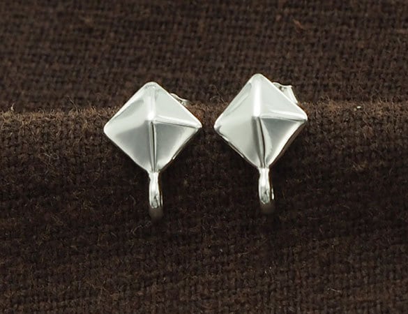 Orecchini egiziani in argento placcato oro effeto invecchiato - Jewels | Produzione Gioielleria in Argento 925 | Made in Italy