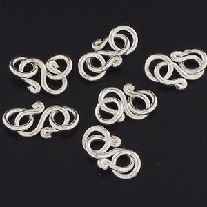 8 of Karen Hill Tribe Silver Clasps 9mm. :ka3955 - Etsy