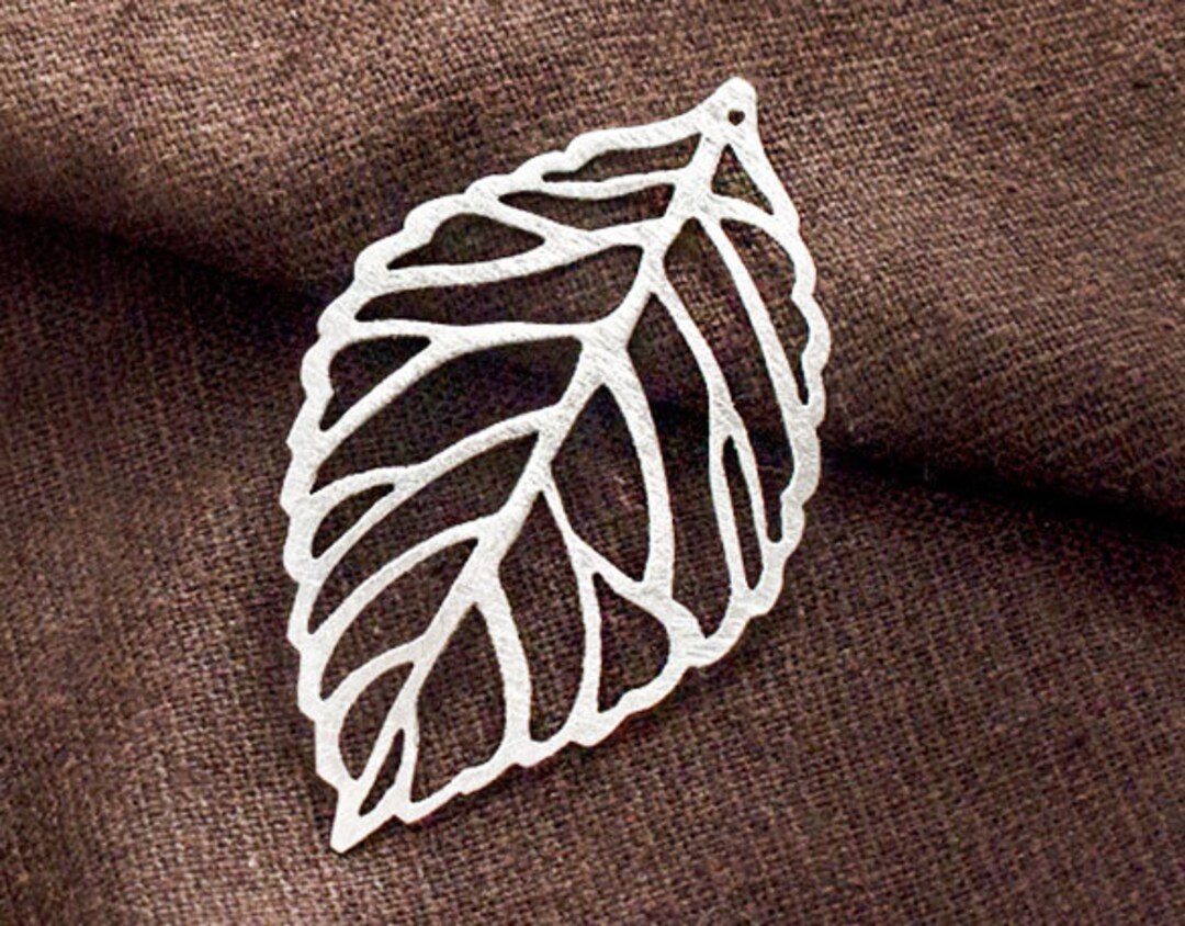 Silvershake 2.28ct Natural Amethyst Sterling Silver Leaf Pendant - 925 Silver Jewelry - View #7