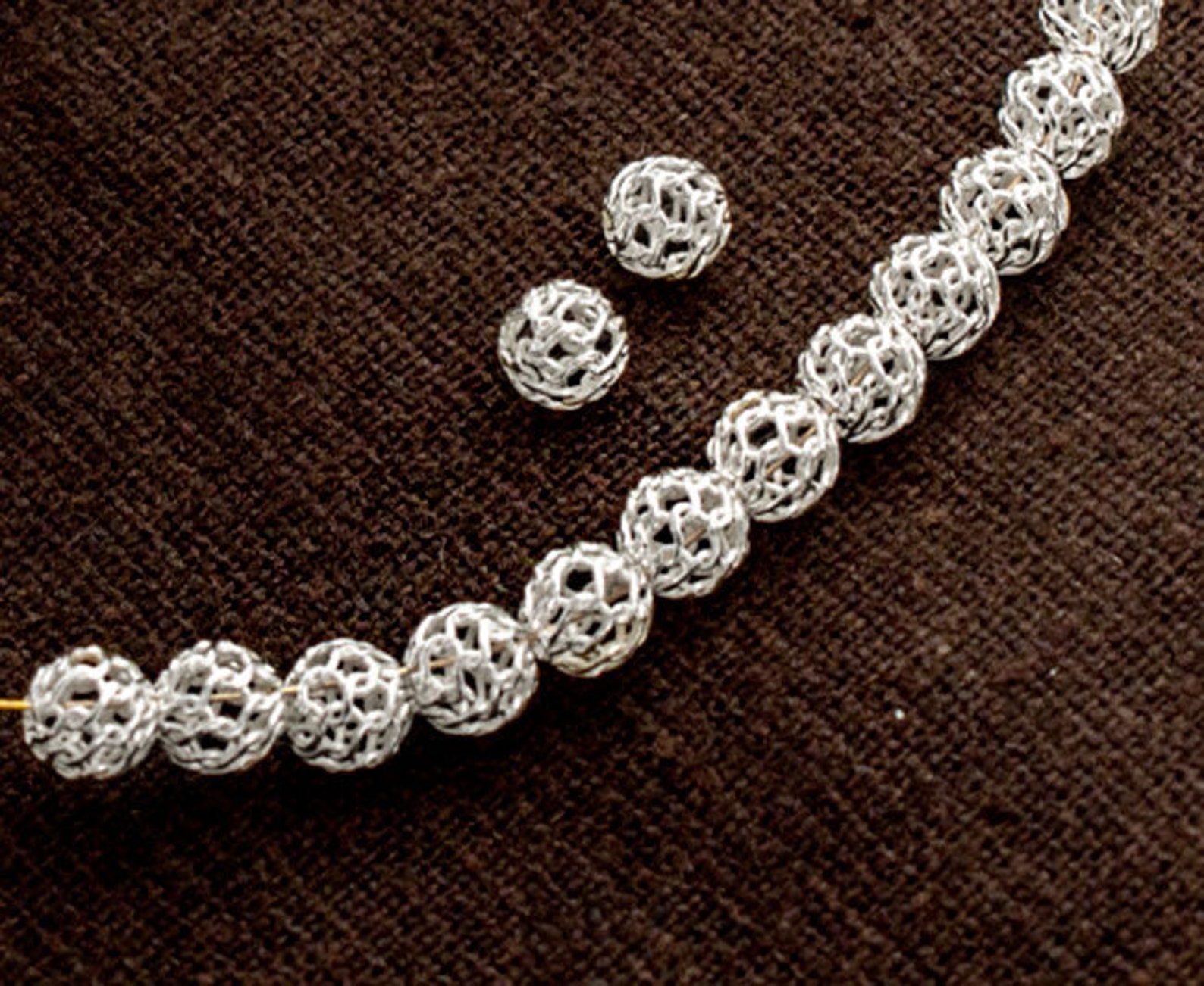 Buy silver beads online Clearance