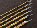 925 Sterling Silver Gold Vermeil Style Round Seed Beads 2 | 2.5 | 3 | 4 | 5 | 6 mm. product logo