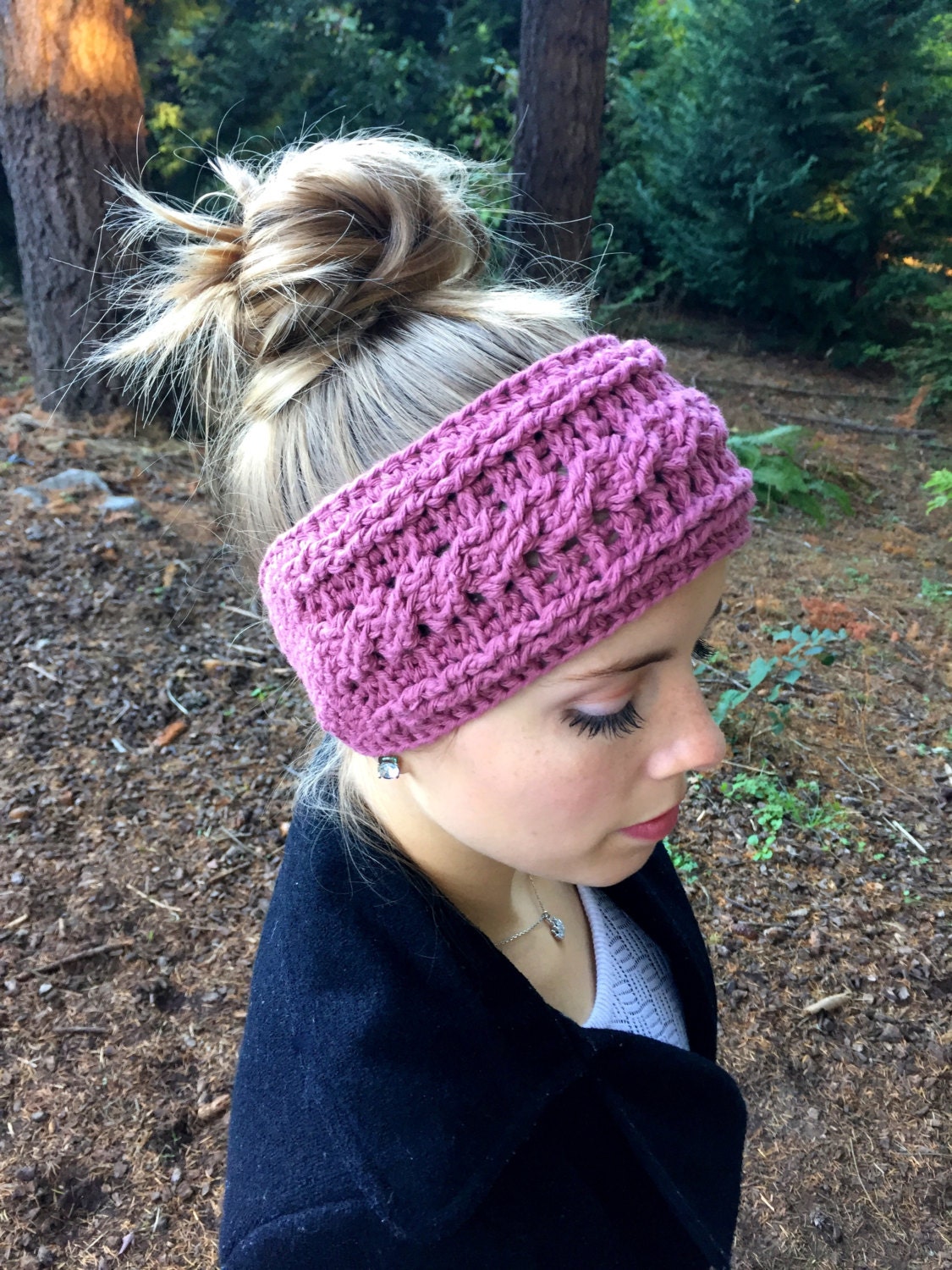 Cable Crochet PDF PATTERN for Headband Headwrap Earwarmer and - Etsy