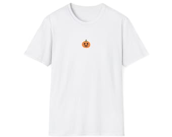 Smiling Pumpkin Graphic Tee | Unisex Halloween T-Shirt