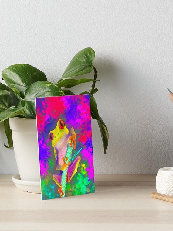 Mister Croak Digital Art Print