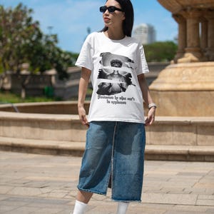 Angel Graphic T-Shirt: Retro Religious Art Tee