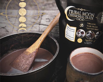 Ceremonial Cacao - Tribal Moon Affiliate - Organic, Raw, Vegan