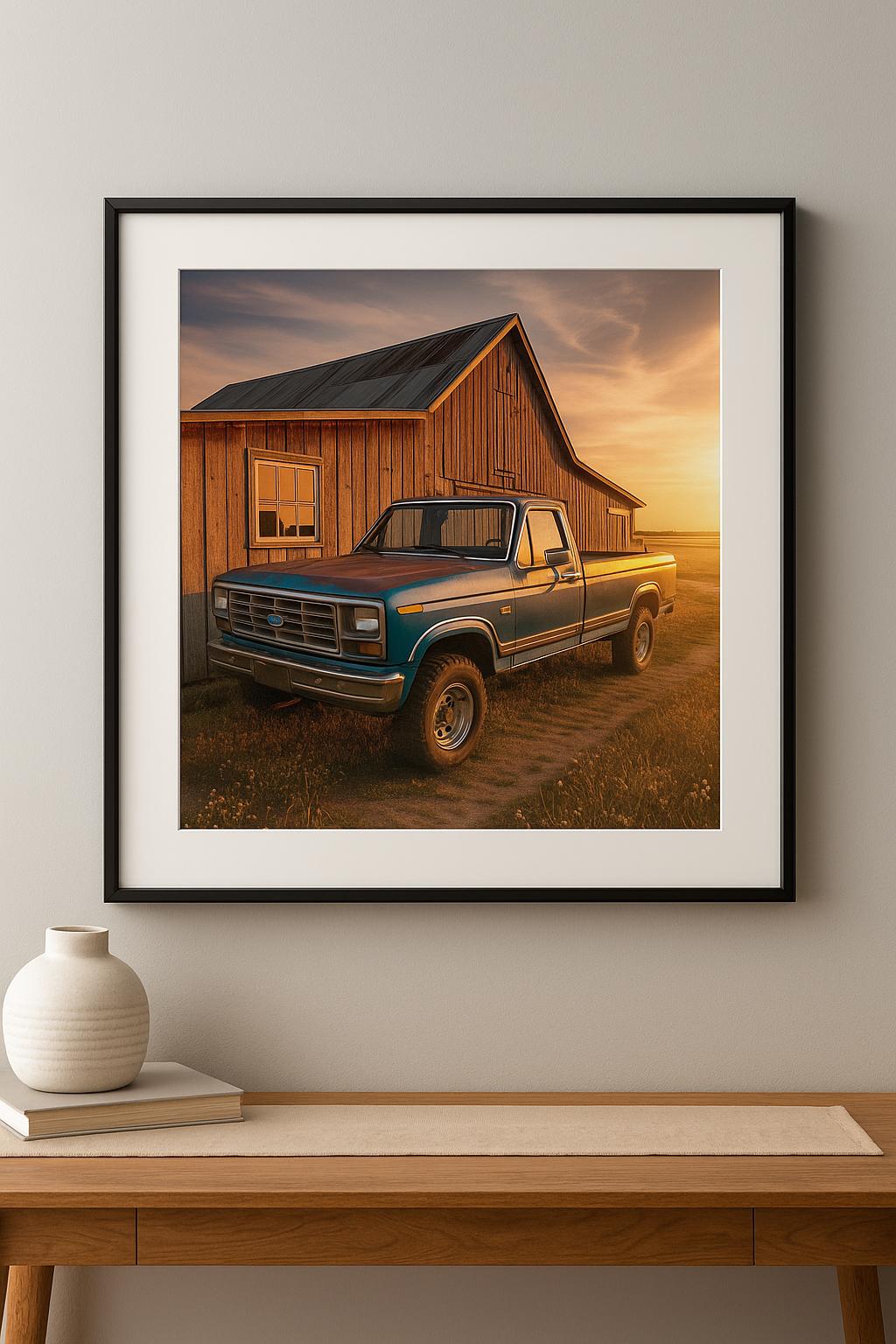 Vintage Ford Poster - Etsy UK