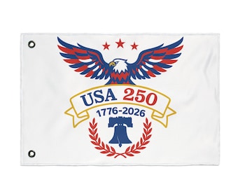 アメリカ建国250周年記念旗 1776年から2026年 アメリカンイーグル＆リバティベル 両面