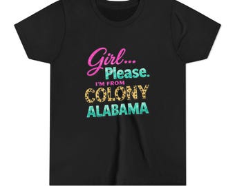 Camiseta infantil con el lema "Niña, por favor" / Camiseta con frase infantil adorable