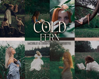 Moody Forest Lightroom Presets – Deep Greens, Dark Nature Edits, Cinematic Outdoor Tones (Mobile & Desktop)