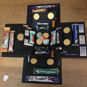 Chocolate Exploding Gift Box – One Gift. Every Occasion. Total Wow Factor. Black