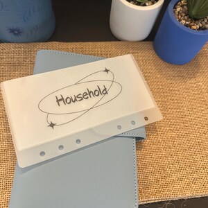 Star Cash Savings Envelope: A6 Size, Custom Categories