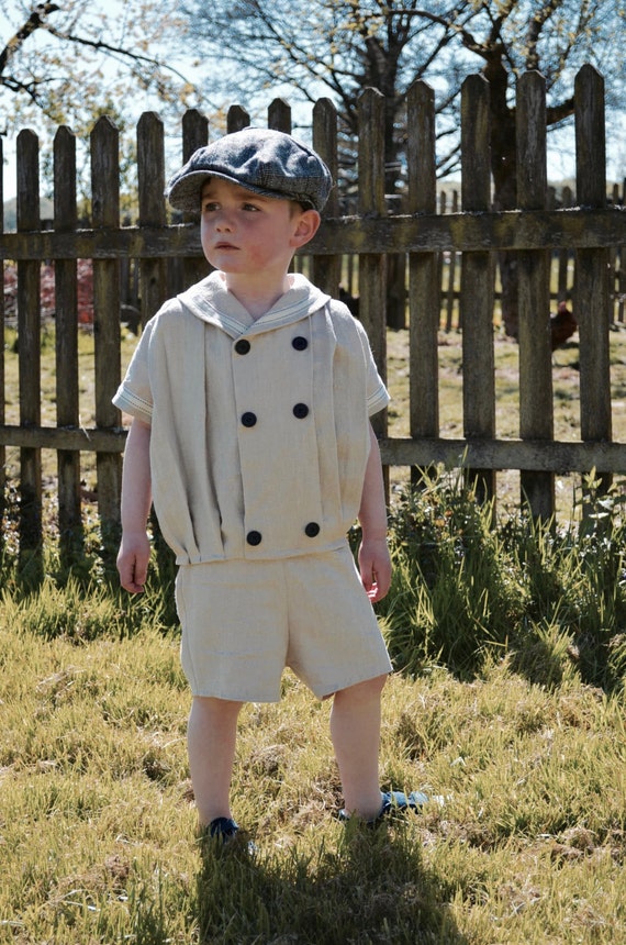 vintage childs sailor suit