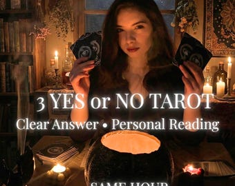 Yes or No Tarot Reading – 3 Questions | Clear Answers | Same Hour Delivery | Love & Life