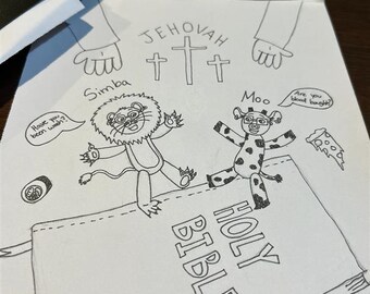 Livro de colorir cristão para adultos e crianças - Arte inspirada na fé, páginas com versículos bíblicos, presentes bíblicos, esboços devocionais inspiradores