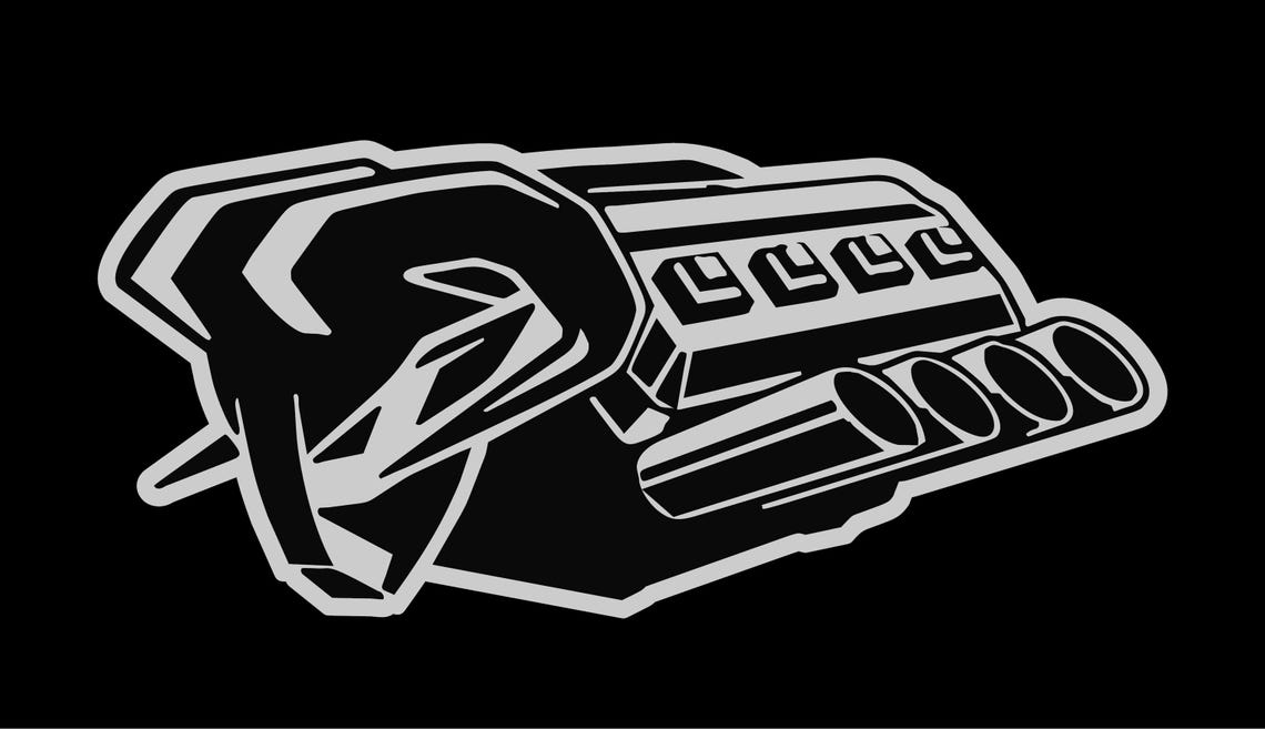 Ram Hemi Logo Decal Set ( Driver and Passenger Side ). - Etsy