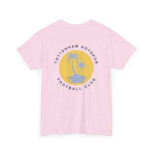 Tottenham Hotspur Palm Tree Sunset Back Print Women’s T-Shirt | Spurs | THFC