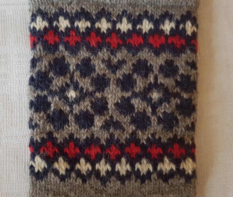 Size: EU 46-47 warm thick Men socks from natural sheep wool US 12-13 hand knitted