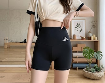 Women's Shapewear Shorts: High Waist, Tummy Control, Stretch Fit, Seamless Activewear