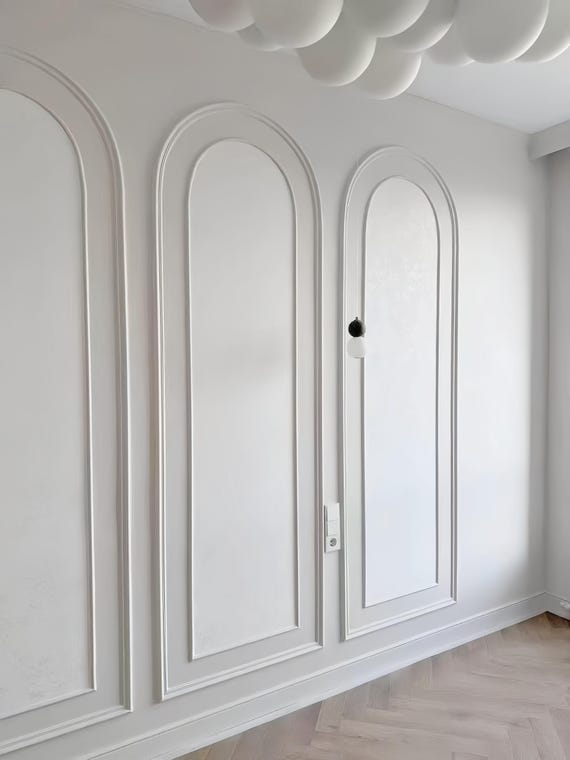 Bendable Trims, Flexible Moulding for Wall Arch Paneling, Twistable Trim for Door Arch Sculpting, Shapeable Craft DIY Art Frame Moulding