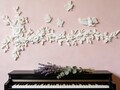 Multi-Piece Birds Butterflies in the Leaves and Flowers Wall Decal, Paintable Wall Paneling & Ceiling 3D Resin Appliques Decor
