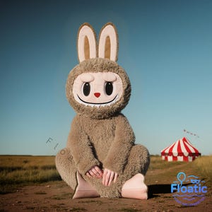 Furry Bunny Cosplay Costume – Fluffy Full Body Mascot Suit for Adults – Cute Character Costume for Parties, Events & Halloween