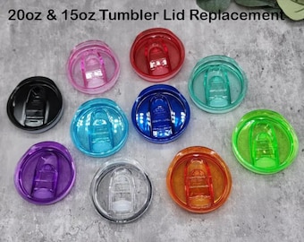 20oz Push on Replacement Lid, Colored Lids