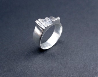 Anello Mesa in argento