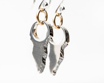 Orecchini di guardia in argento sterling