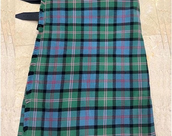 Highland Traditional MacThomas Tartan 8  Yard Kilt For Men | By Tartan Hub