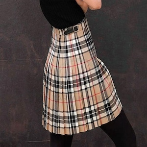 Thompson Camel Women's Skirt Available in 100 Different Tartan  Colors | By Tartan Hub