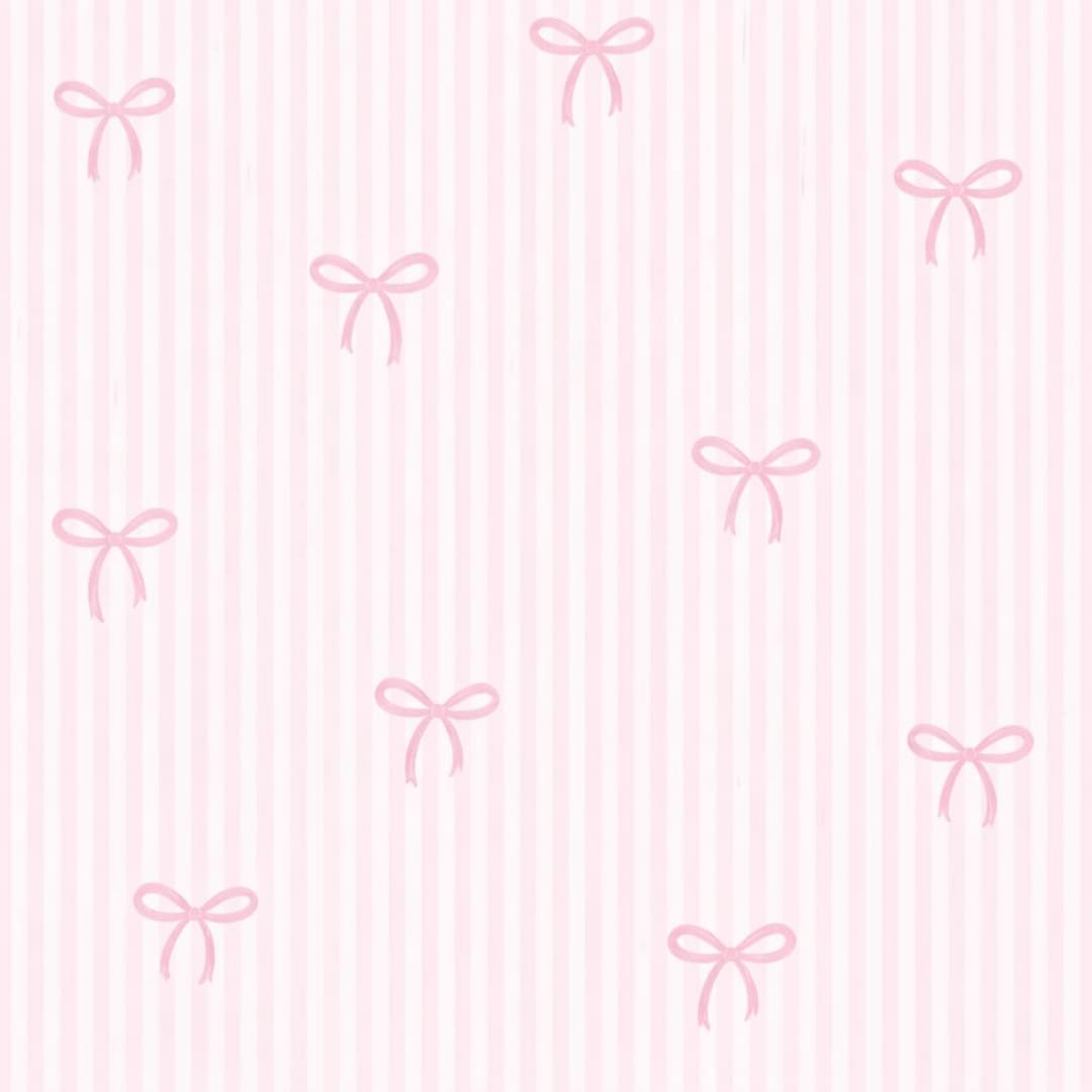 Pink Bow Seamless Pattern | Coquette Digital Paper - Etsy