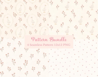 Baby Duck Digital Paper Bundle