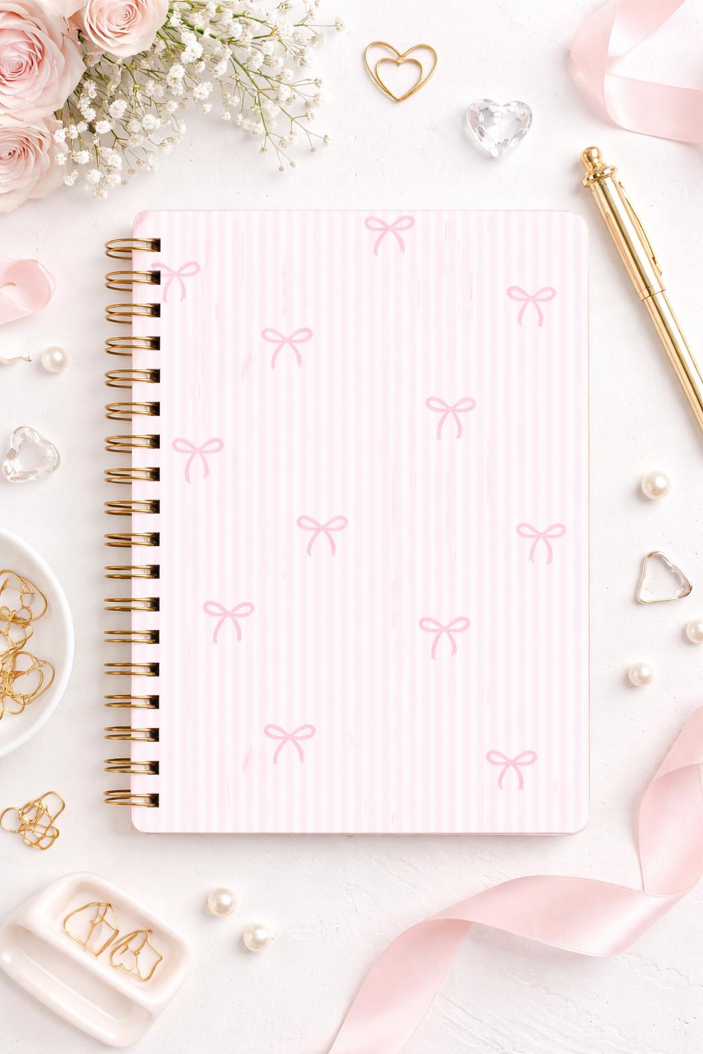 Pink Bow Seamless Pattern | Coquette Digital Paper - Etsy