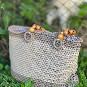 Handmade crochet Shoulder Bag-Gift for Her-Knitted Purse-Lightweight Summer Tote