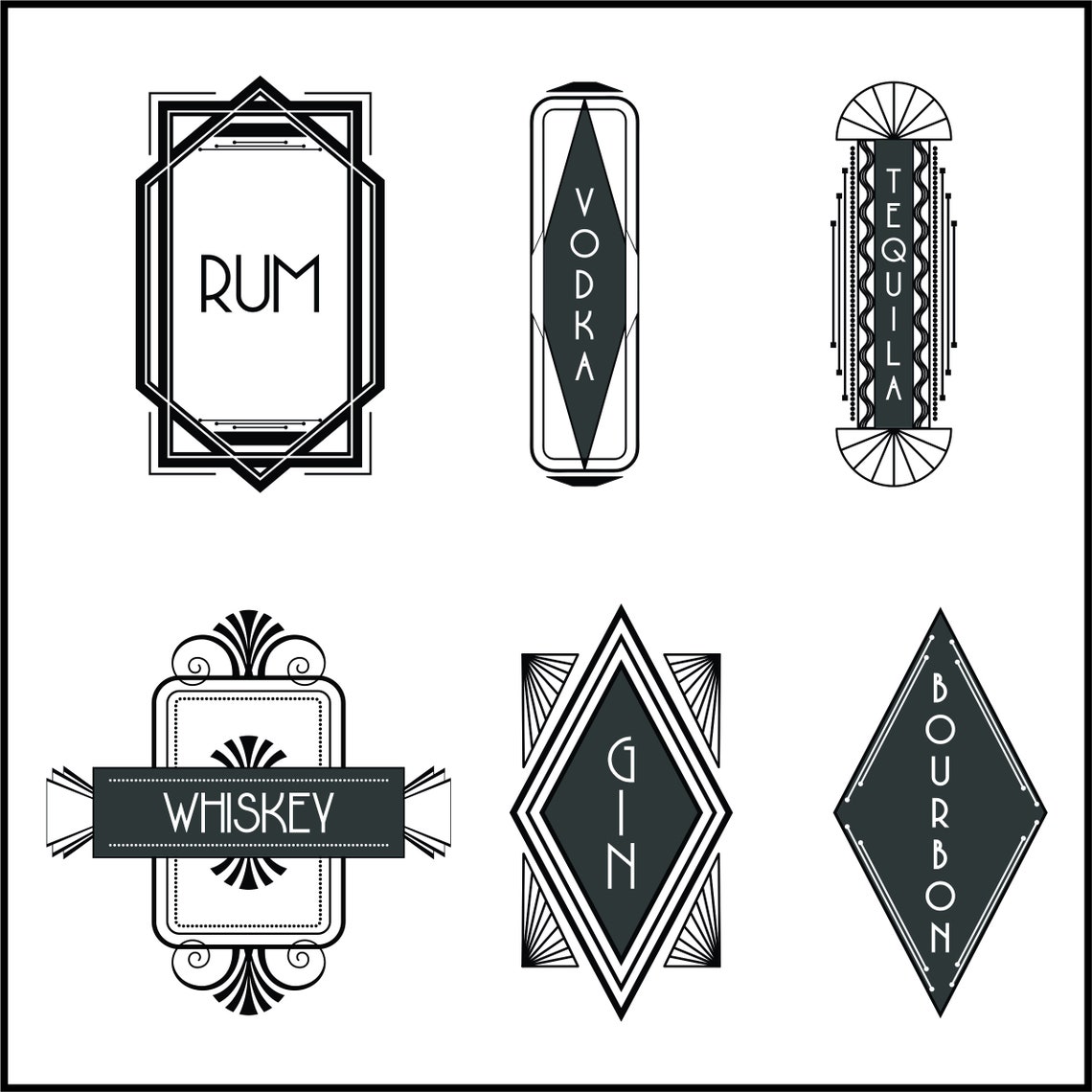 Engraved Liquor Bottle House Warming Gift Decanter Retro Etsy