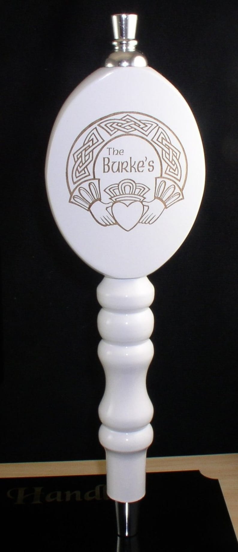 Tap Handles for Kegerators Engraved with Your Name Design or Home Brew Logo, Craft Beer, Home Brew, Beer Keg, Mancave, Home Bar image 2