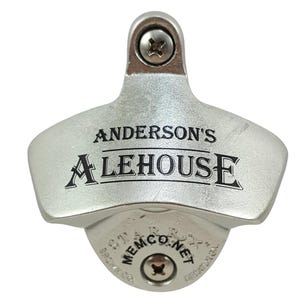 Personalized Bottle Opener & Capcatcher - Wall Mount Bottle Opener, Beer Opener, Groomsman Gift, Groomsmen Gifts, Best Man Gift