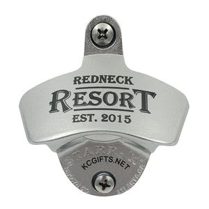 Personalized Stainless Steel Bottle Opener & Black Capcatcher - Personalized Bottle Opener - Best man Gift - Home Bar - Housewarming Gift
