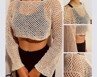 Mesh crop pattern