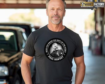 Klassische Paul Harvey Tribute T-Shirts - Feier die Legende mit Stil
