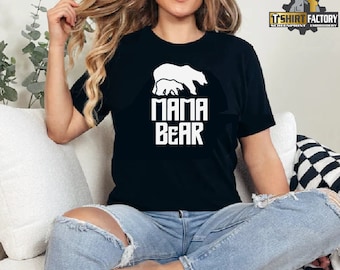 Camisa Mama Bear, Camisas de mamá, Camisa Momlife, Camisas para mamás, Regalo del Día de las Madres, Camiseta de mamá, Camiseta de mamá oso, Camiseta de mamá oso
