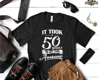 50th Birthday Gift For Men - 50th Birthday Decorations For Men -1974 Vintage tshirt For Men - 50th Gifts Ideas For Him - 50 Birthday Shirt