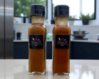 Spicy Scotch Bonnet Hot Sauce: Caribbean Mango Pineapple Pepper Sauce
