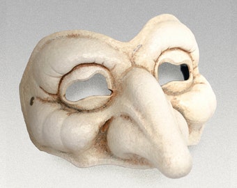 Old Fogey Pantaloon - Commedia Dell Arte Mask