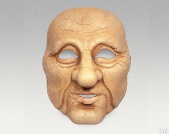 Elderly Man Mask