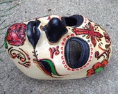 Day of the Dead full face Mexican Skull Mask for LARP, costume, cosplay, masquerade