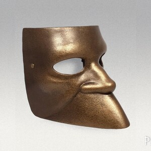 Authentic Venetian Bauta Mask: Elegant Latex Disguise for Masquerade, Carnival, Theatre & Costume Parties